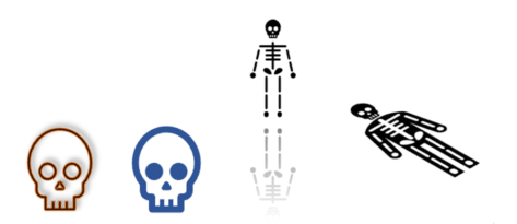 Add Skeleton and Skull to Word, PowerPoint and Office