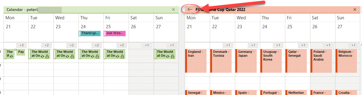 Three ways to view multiple Outlook calendars Office Watch