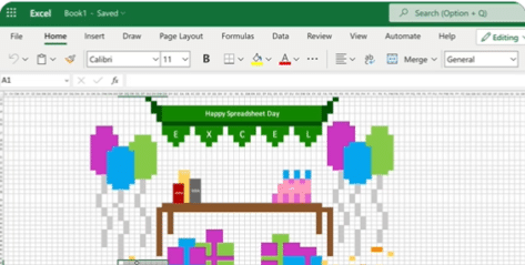 Happy Spreadsheet Day 2022 with Excel