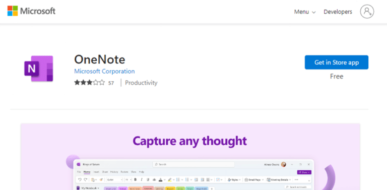 A OneNote app dropped from the Microsoft Store - Office Watch