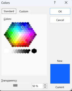 What is RGBA color and how to use in Microsoft Office
