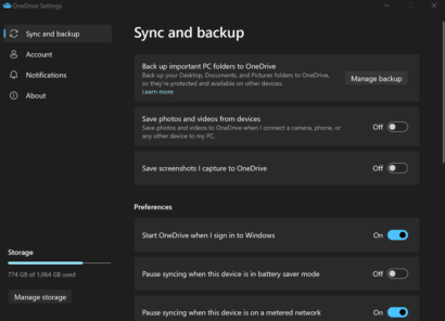 OneDrive gets a new look in Windows with one (tiny) new feature