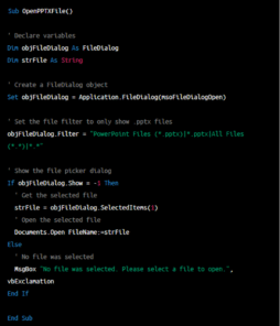 More adventures with Office VBA and AI