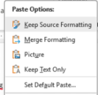 All your Paste choices in Microsoft Word - Office Watch