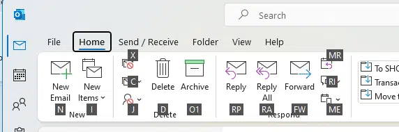Outlook for Windows essential shortcuts