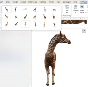 Starting out with 3D models in Microsoft Office