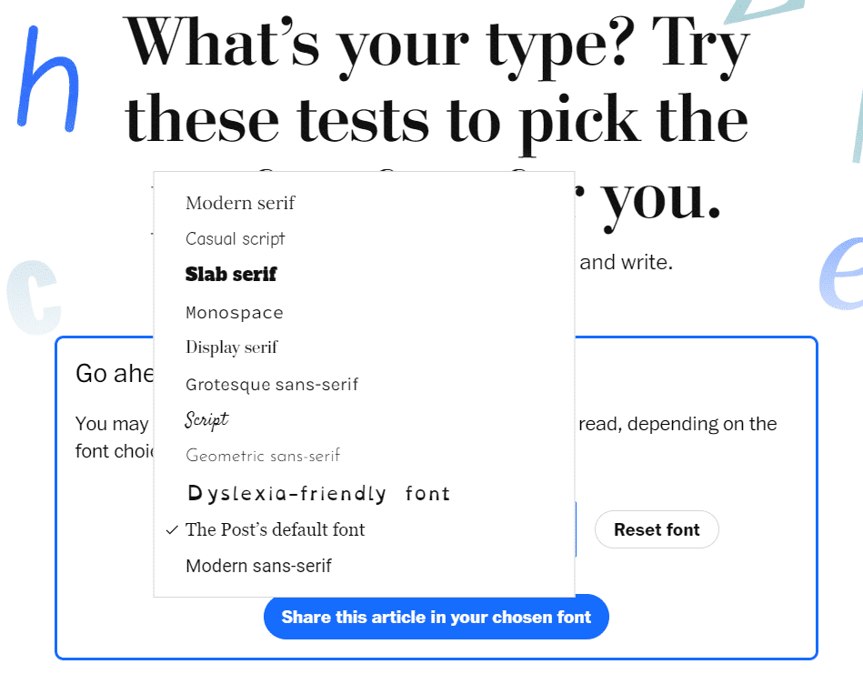 Find out more about fonts