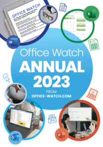 Office Watch annual fundraising drive with Thank You gift