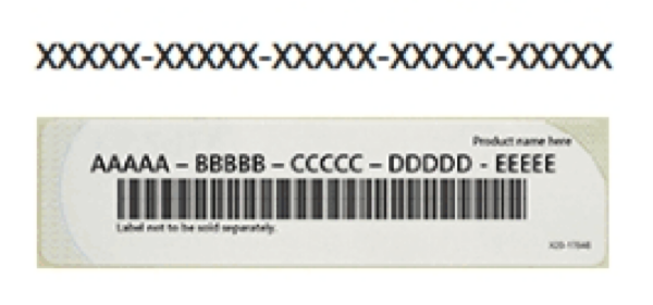 Microsoft Office product key format example : Office-Watch.com