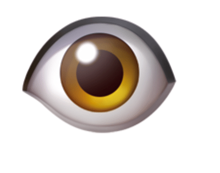Eye 👁 emoji in Word, Excel, PowerPoint and Outlook