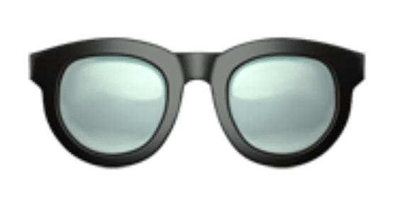 Glasses 👓 emoji in Word, Excel, PowerPoint and Outlook