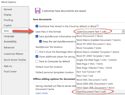 Microsoft Office vs OpenDocument: Comparing File Formats - Office Watch