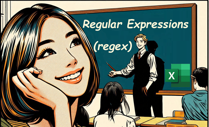 Starting off with Regular Expressions in Excel