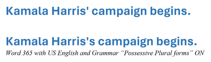 Does Microsoft Word know how to say “Kamala” properly?