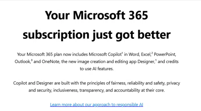 What Microsoft 'forgot' say in an email to Microsoft 365 customers