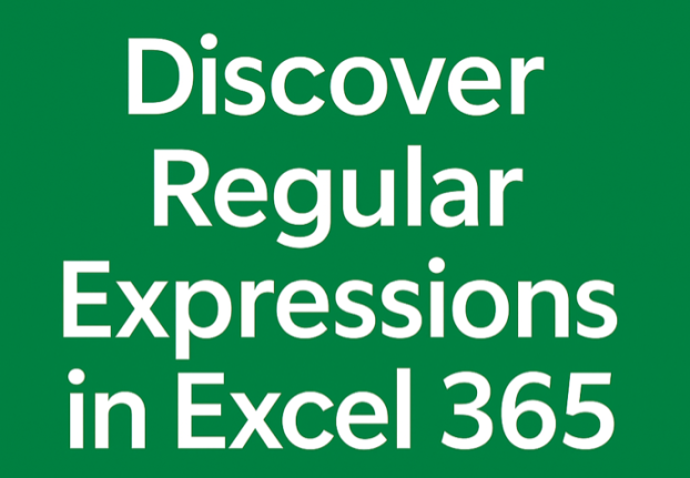 Excel has ‘real’ Regular Expression functions