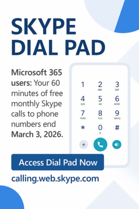 Use Skype Dial Pad to make calls to phone numbers