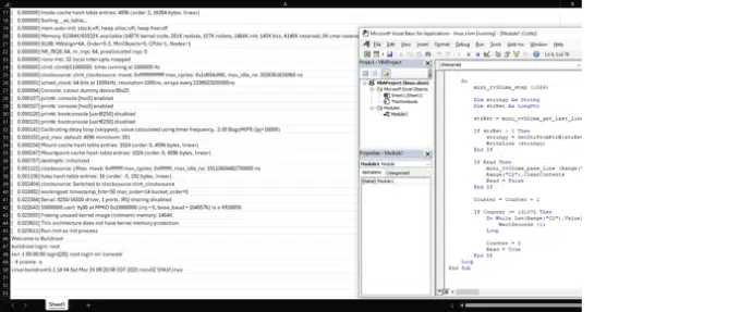 Run Linux from Excel?  Yes you can!
