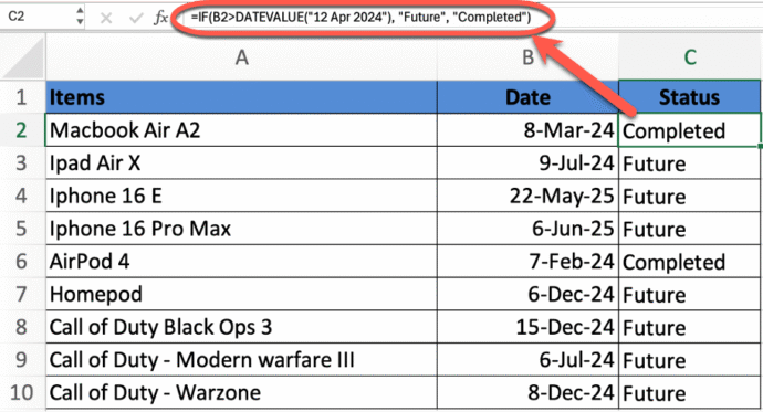 Mastering Date Comparisons in Excel Using IF Statements