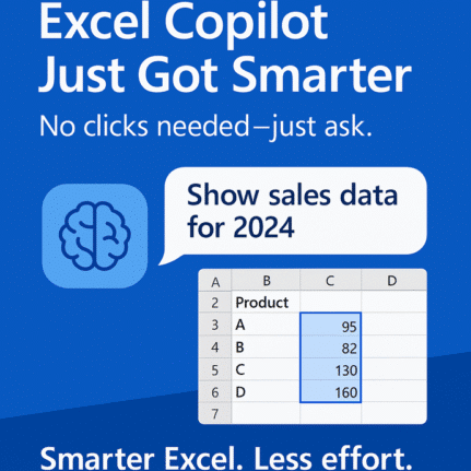 Copilot chooses Excel data a bit smarter