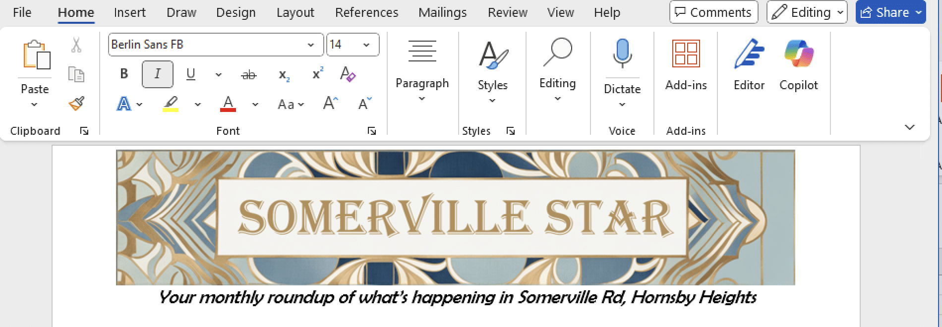 Create Eye‑Catching Titles for Word Docs with Microsoft Designer