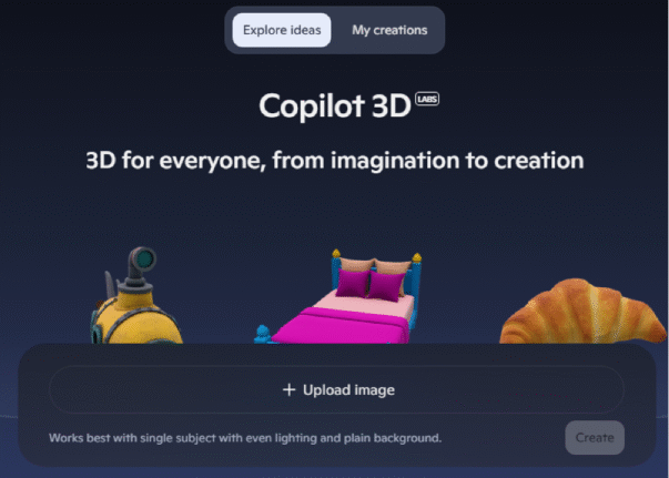 Make your own 3D models from a photo