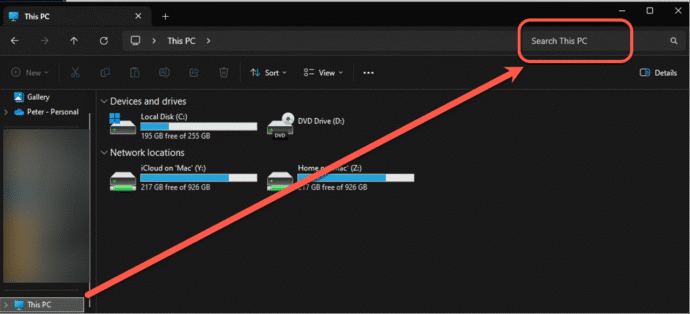 Finding missing files on Windows computer