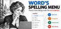 Word spelling menu shows "misspelled" options like Ignore, Change All, AutoCorrect, and Read Aloud. : Office-Watch.com