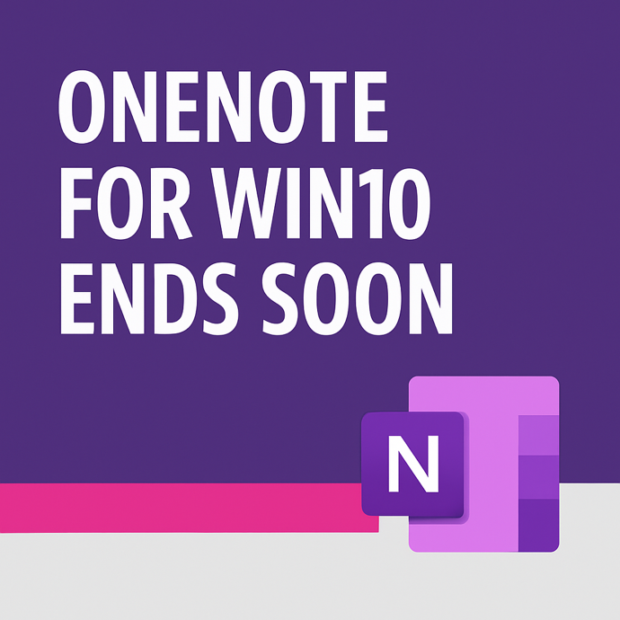 OneNote only lives until October 2025!
