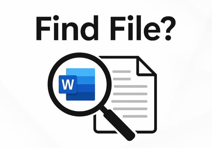 Why doesn’t Find File work in Word?