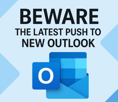 More Microsoft hype to force new Outlook on customers