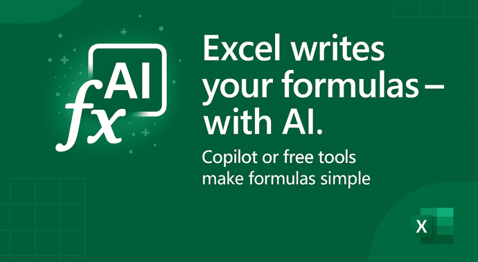 Ask Excel to Write or Fix Your Formula, Copilot and Beyond