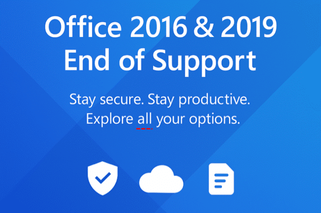 The real choices for Office 2016 and Office 2019 customers