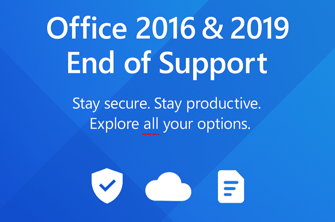 The real choices for Office 2016 and Office 2019 customers