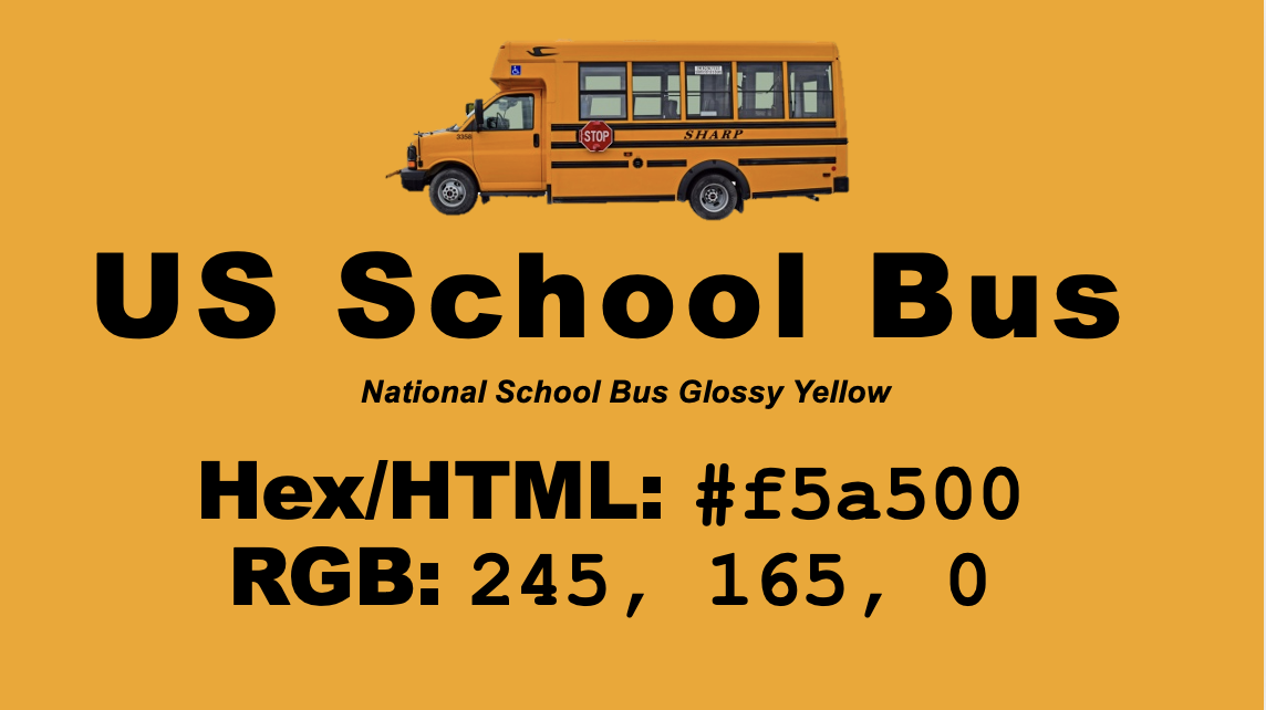 How to Use School-Bus Yellow in Word, PowerPoint & Microsoft Office”