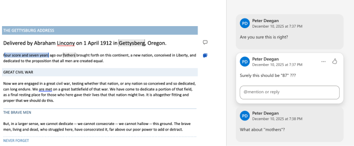 Word Comments Redesign Improves Document Clarity - Office Watch
