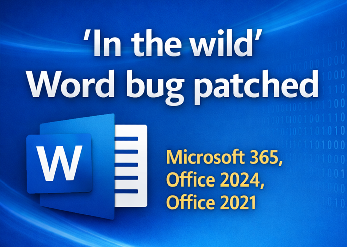 Word Security Bug Found “In the Wild”, Microsoft Patch Now Available
