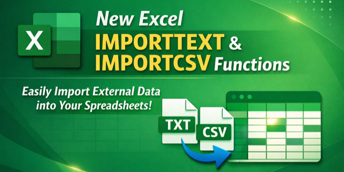 Excel’s Two New IMPORT Functions Make Pulling External Data Easier