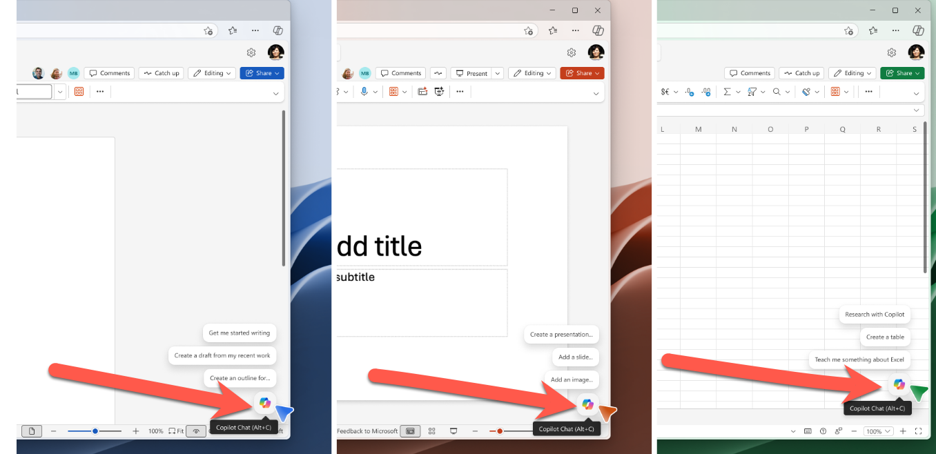 Microsoft “simplifies” Copilot by parking a button on top of your document