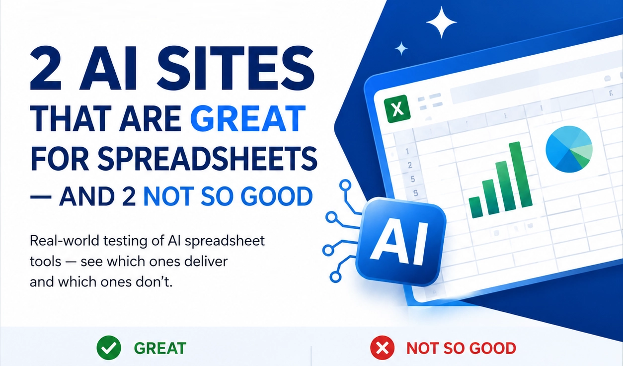 Best AI for Spreadsheets: Why Claude and ChatGPT Beat Gemini and Copilot