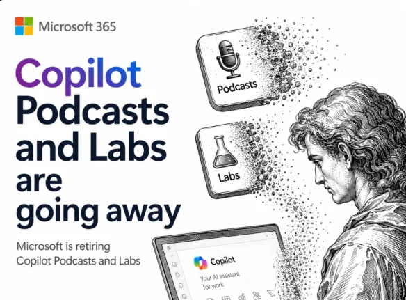 Microsoft Kills Copilot Podcasts and Labs: Save Yours Before August 2026