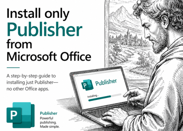 How to Install Only Publisher and Skip the Rest of Microsoft Office