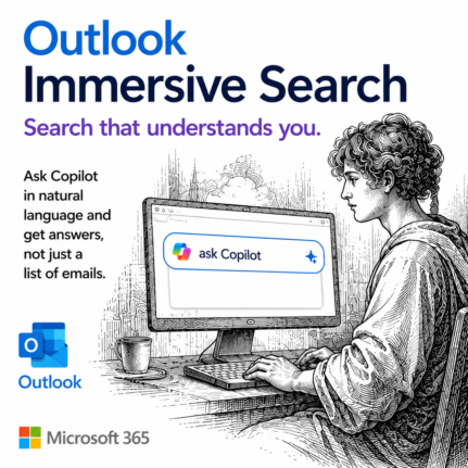 Outlook Immersive Search: Ask Questions Instead of Typing Keywords