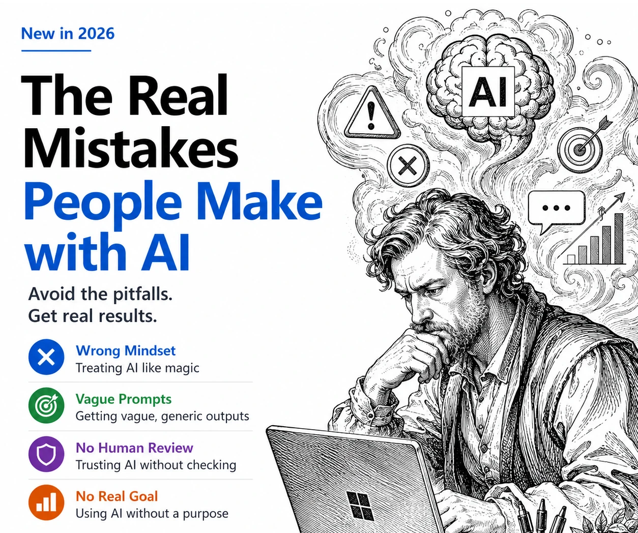 9 AI Mistakes to Avoid in Copilot, ChatGPT and Gemini