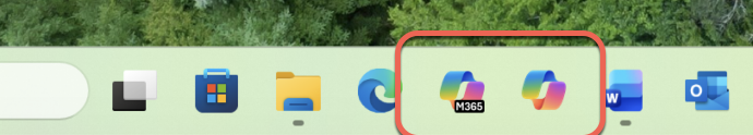 Microsoft 365 and Office icons on a Windows taskbar. : Office-Watch.com