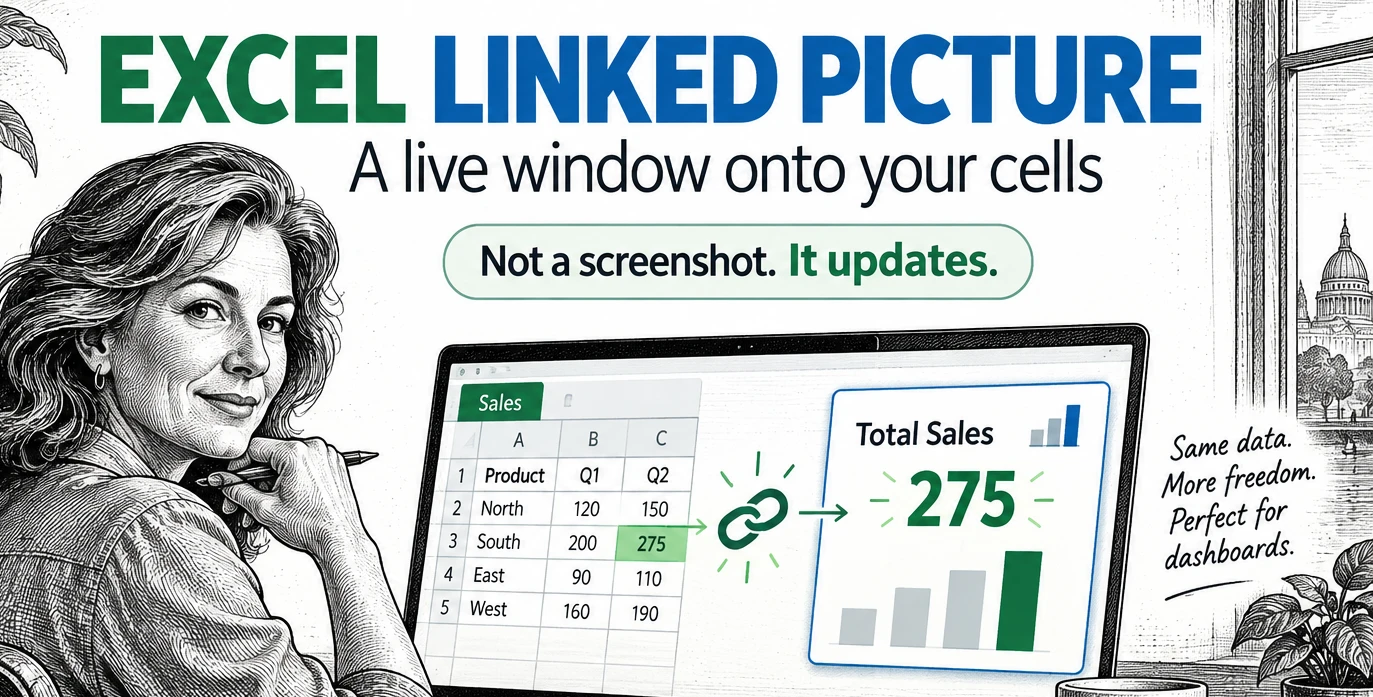 Excel Linked Picture: The Hidden Trick Behind Pro Dashboards
