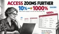 Microsoft Access zooms from 10% to 1000% with new zoom range for Microsoft 365. : Office-Watch.com