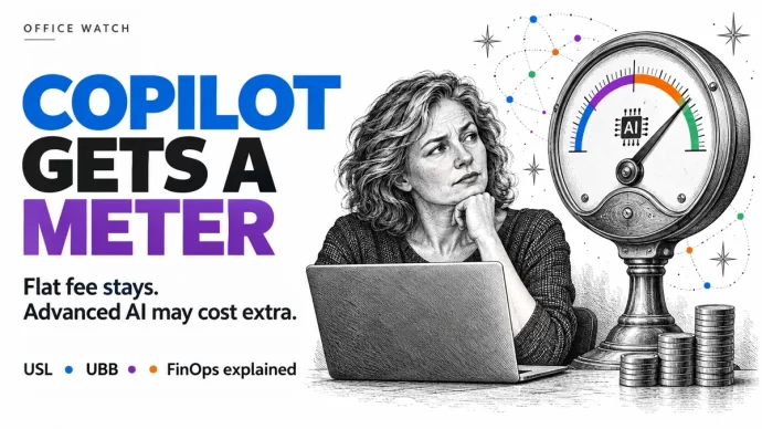 Microsoft Copilot’s New Pay-Per-Use Pricing: What USL, UBB and FinOps Mean for You