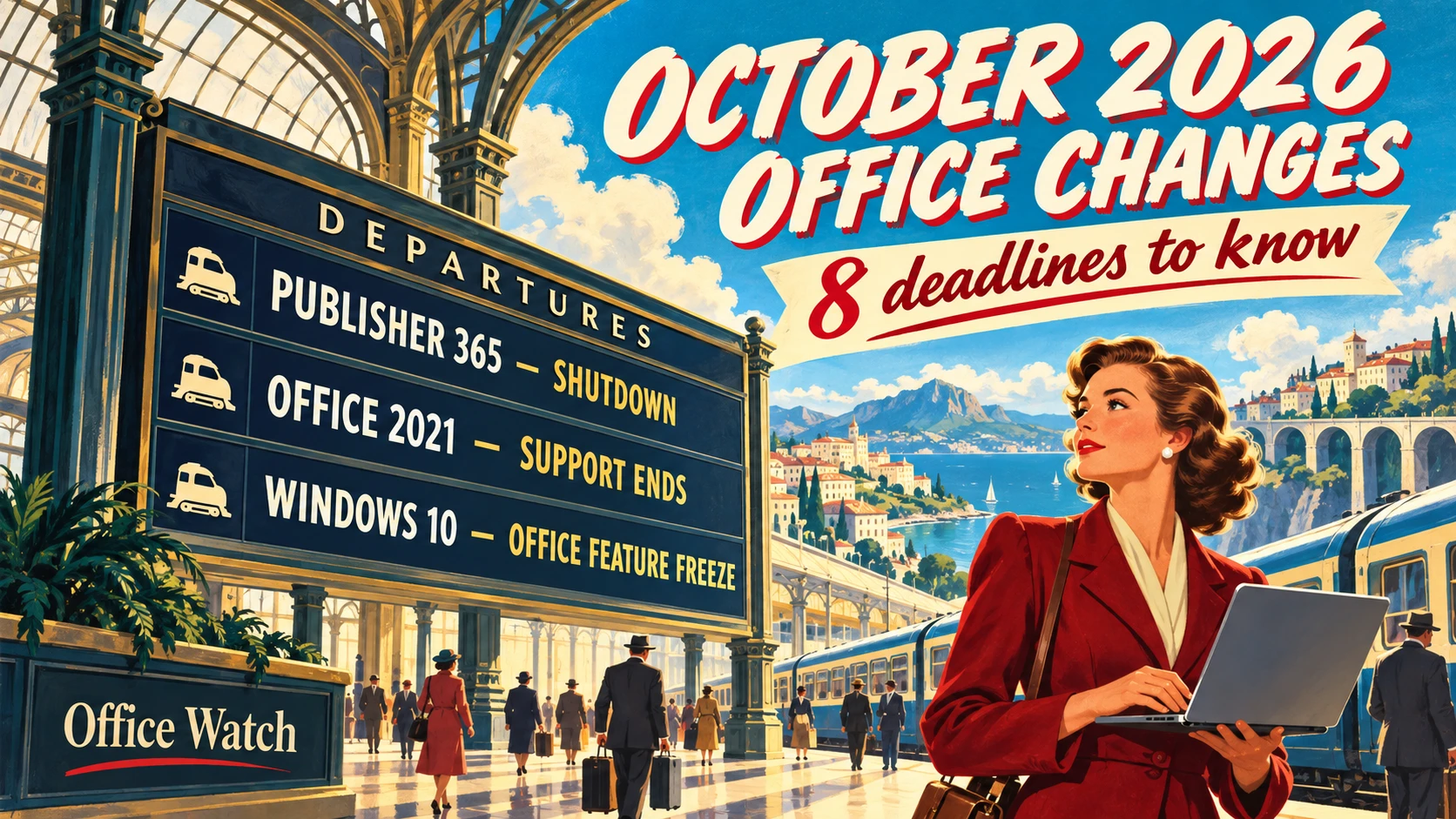 October 2026 Office Changes: Publisher Dies, Office 2021 Support Ends