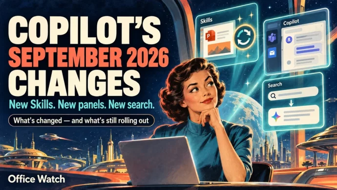Microsoft Copilot September 2026 updates